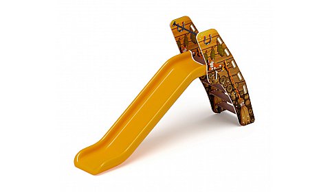 Горка Пластиковая  Н-1200  (желтый) (Эко)