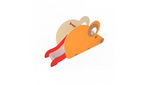 ИО 07130 Горка Мышка Н-620 (металлический скат)