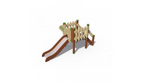 ИО 07120 Горка Браун Н-750 (металлический скат)