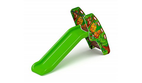 Горка  Пластиковая Н-900  (Зеленая) (Полянка)