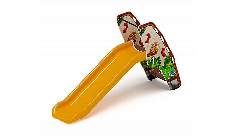 Горка Пластиковая  Н-900  (Желтая) ( В гостях у сказки)