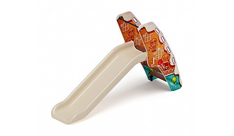 Горка Пластиковая Н-900  (Бежевая) (Пряничный домик)