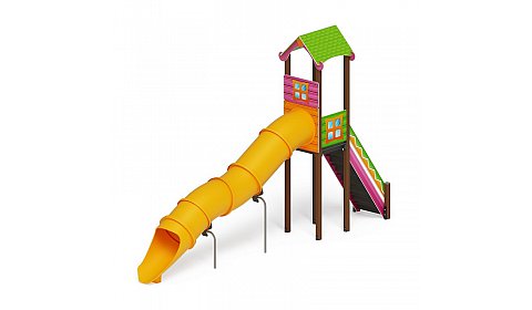 Горка тоннельная - ИО 44.25.01-01 - Лукоморье H=2000