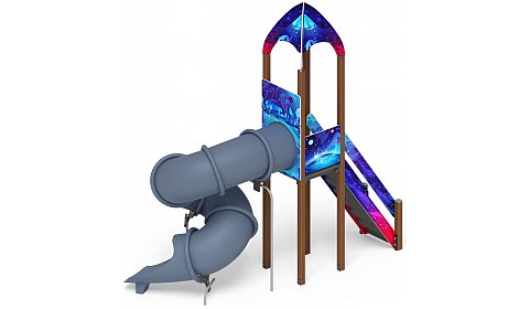 Горка тоннельная - ИО 45.14.01-02 - Космопорт (Космос) H=2000