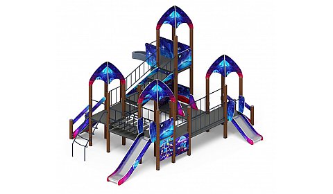 Космопорт (Космос) - ДИК 2.14.02-02 - Игровой комплекс H=750 H=1200 H=2000