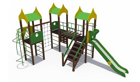 ДИО 08050 Игровой комплекс серии Поляна Н-1500