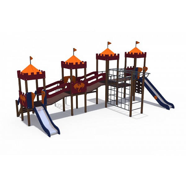 ДИО 02030 Детский игровой комплекс серии империя "Китайская стена" Н-900, Н-1500