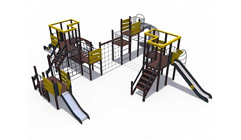 ДИО 09040 Игровой комплекс серии Геометрия, Н-900,1200 и 2000