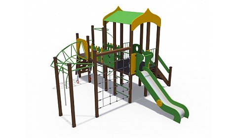 ДИО 08070 Игровой комплекс Дворик Н-1200