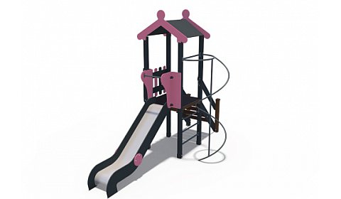 ДИО 03120 Детский игровой комплекс серии Домино Зебра Н-1200