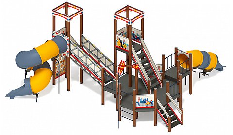 ДИК 2.28.01-01  Буровая горка труба винтовая Н 2000, горка труба Н 1200