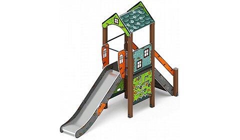 Играйте с нами (Город) - ДИК 2.01.1.01-11 - Игровой комплекс H=1200