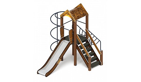 Играйте с нами (ЭКО) - ДИК 2.01.1.04-02 - Игровой комплекс H=1200