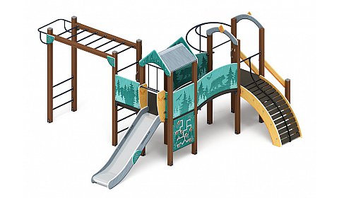 Рада (Тайга) - ДИК 2.01.2.08-03 - Игровой комплекс H=1200