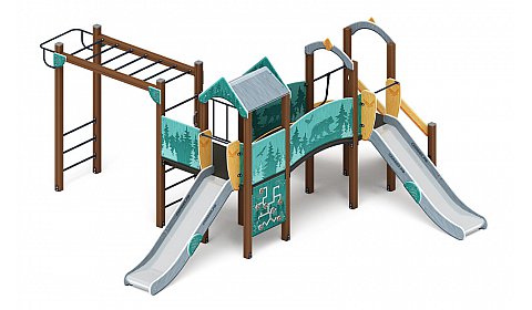 Рада (Тайга) - ДИК 2.01.2.08-33 - Игровой комплекс H=1200