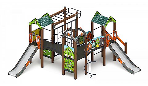 Городок (Город) - ДИК 2.01.3.01-01 - Игровой комплекс H=1200