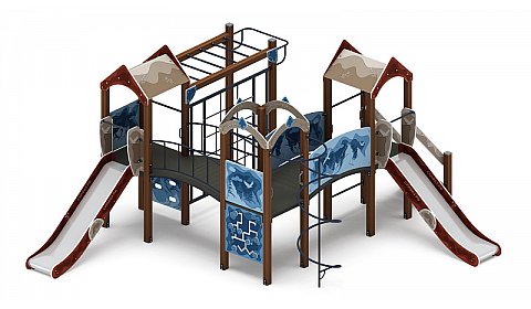 Городок (Алтай) - ДИК 2.01.3.01-04 - Игровой комплекс H=1200