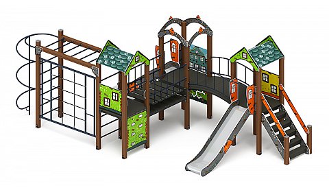 Городок (Город) - ДИК 2.01.3.02-01 - Игровой комплекс H=1200