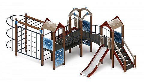 Городок (Алтай) - ДИК 2.01.3.02-04 - Игровой комплекс H=1200