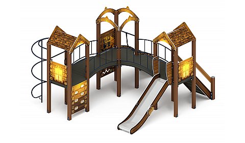 Городок (ЭКО) - ДИК 2.01.3.03-02 - Игровой комплекс H=1200