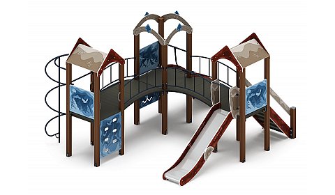 Городок (Алтай) - ДИК 2.01.3.03-04 - Игровой комплекс H=1200