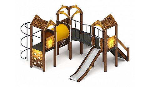 Городок (ЭКО) - ДИК 2.01.3.03-22 - Игровой комплекс H=1200