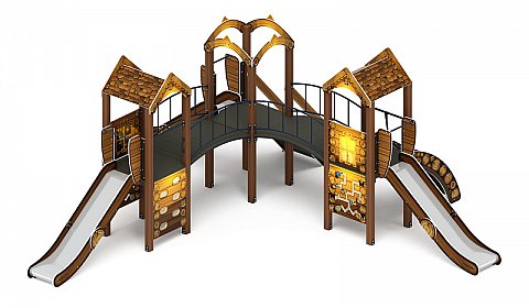 Городок (ЭКО) - ДИК 2.01.3.03-32 - Игровой комплекс H=1200