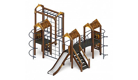 Городок (ЭКО) - ДИК 2.01.3.04-02 - Игровой комплекс H=1200