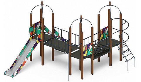 Навина (Геометрия) - ДИК 2.09.06-02 - Игровой комплекс H=1500