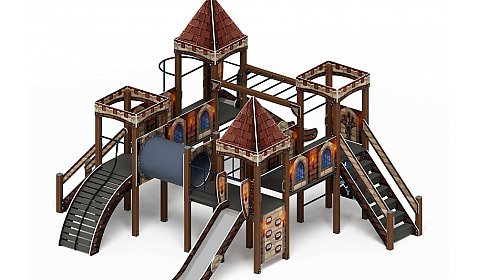 Замок (Средневековый) - ДИК 2.18.02-12 - Игровой комплекс H=1200 H=1500