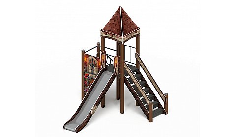 Замок (Средневековый) - ДИК 2.18.04-02 - Игровой комплекс H=1500