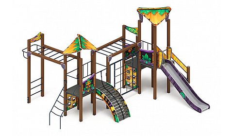 Волшебный город (Майя) - ДИК 2.19.01-01 - Игровой комплекс Н=1500