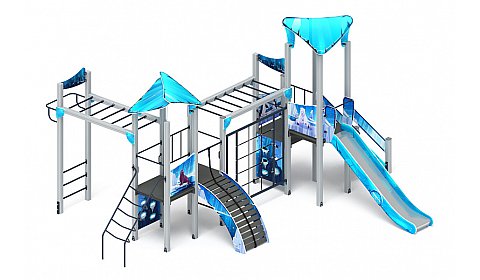 Волшебный город (Снежная королева) - ДИК 2.19.01-02 - Игровой комплекс Н=1500