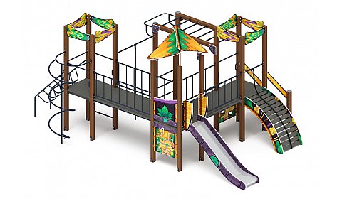 Волшебный город (Майя) - ДИК 2.19.02-01 - Игровой комплекс Н=1200