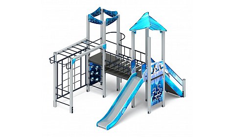 Волшебный город (Снежная королева) - ДИК 2.19.05-02 - Игровой комплекс Н=1500