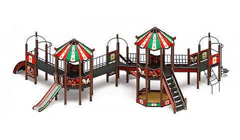 Карнавал (шапито) - ДИК 2.22.07-01 - Игровой комплекс H=1200