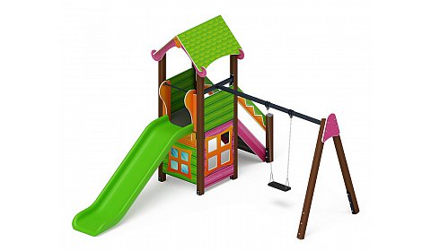 Лукоморье - ДИК 2.25.02-01 - Игровой комплекс H=1200