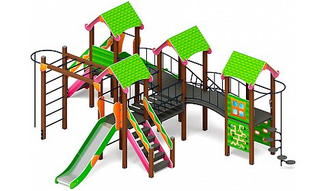 Лукоморье - ДИК 2.25.08-01.С - Игровой комплекс H=1200