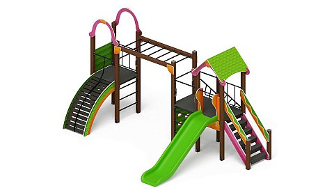 Лукоморье - ДИК 2.25.09-01 - Игровой комплекс H=1200