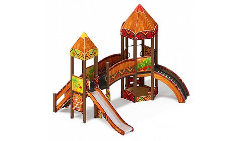 Карандаши - ДИК 2.26.02-01.С - Игровой комплекс Н=1200