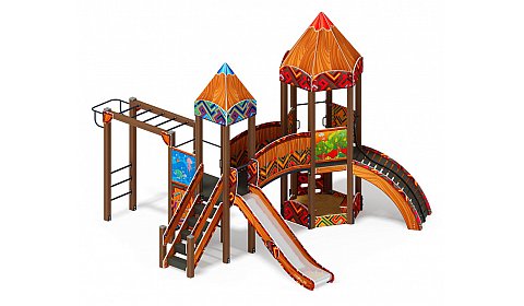 Карандаши - ДИК 2.26.03-01.С - Игровой комплекс Н=1200