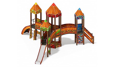 Карандаши - ДИК 2.26.04-01.С - Игровой комплекс Н=1200