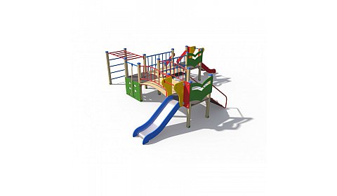 ДИО 04018  Детский игровой комплекс серии литл Непоседа Н-750