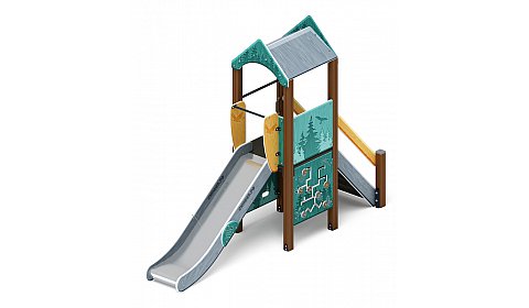 Играйте с нами (Тайга) - ДИК 2.01.1.01-13 - Игровой комплекс H=1200