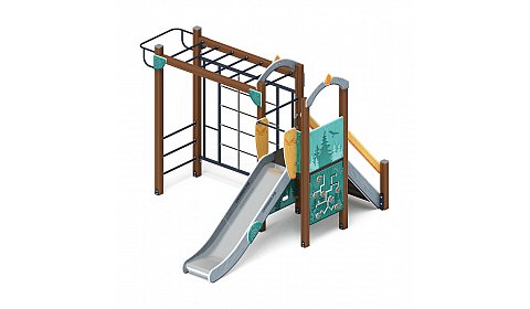 Играйте с нами (Тайга) - ДИК 2.01.1.05-03 - Игровой комплекс H=1200