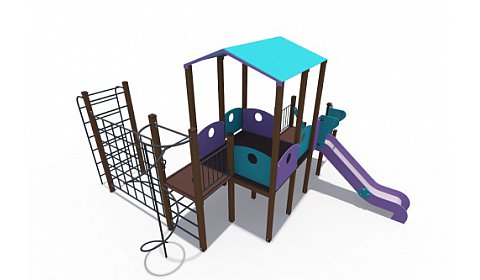 ДИО 13080 Детский игровой комплекс Викинг Н-1200