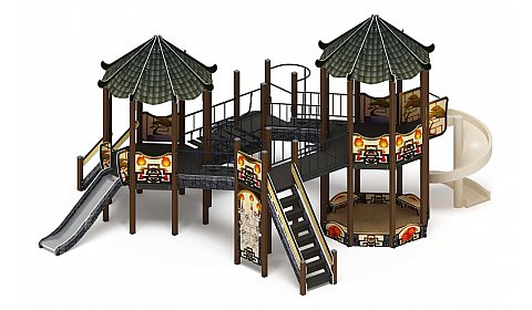 Карнавал (Шанхай) - ДИК 2.22.04-02 - Игровой комплекс H=1200 H=2000