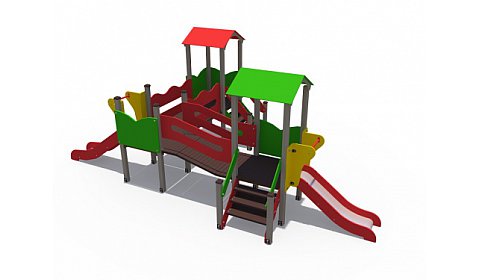 ДИО 10212.1 Игровой комплекс (горки 900 и 750 мм)