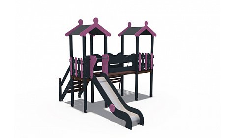 ДИО 03130 Детский игровой комплекс серии Домино Енот Н-1200