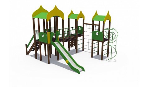 ДИО 08010 Игровой комплекс серии Поляна Н-1500